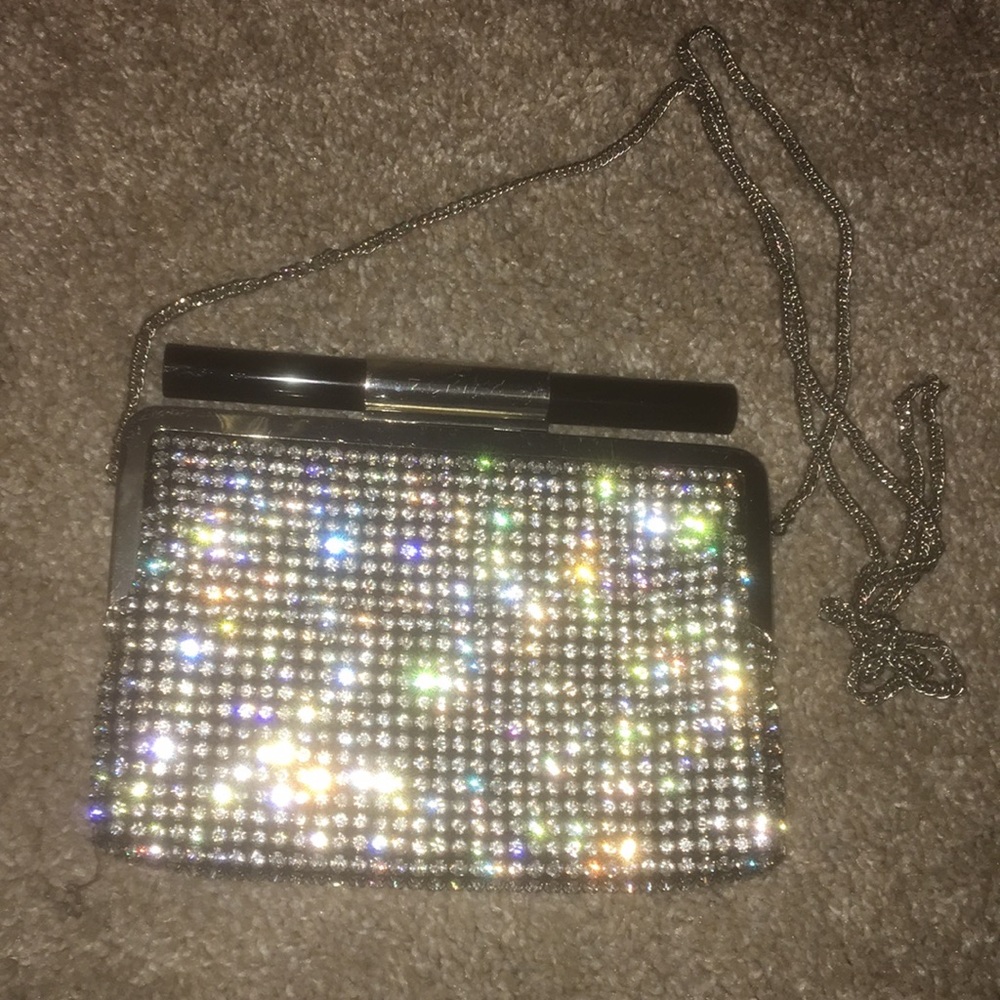 Karen Millen diamond crossbody bag
